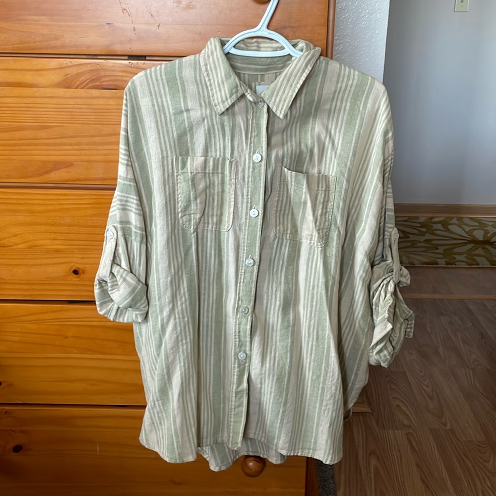 American Eagle Small Button Down - image 1